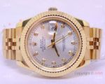 Buy Replica Rolex Datejust Gold Face Jubilee Band Watch 41mm